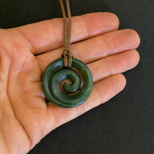 Load image into Gallery viewer, Medium Kahurangi Koru Pendant