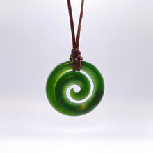 Load image into Gallery viewer, Medium Kahurangi Koru Pendant