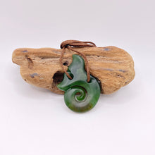 Load image into Gallery viewer, Whale Tail Koru Pendant
