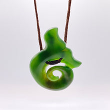 Load image into Gallery viewer, Whale Tail Koru Pendant