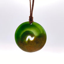 Load image into Gallery viewer, Putiputi Double Spiral Koru Pendant