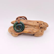 Load image into Gallery viewer, Small Kawakawa Koru Pendant