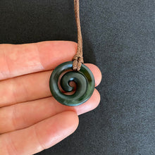 Load image into Gallery viewer, Small Kawakawa Koru Pendant
