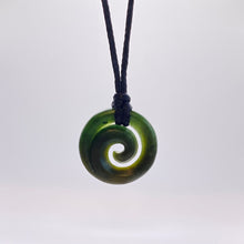 Load image into Gallery viewer, Small Marsden Flower Koru Pendant