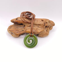 Load image into Gallery viewer, Small Kahurangi Koru Pendant