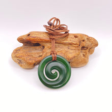 Load image into Gallery viewer, Kawakawa Koru Pendant