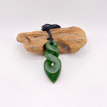Load image into Gallery viewer, Kawakawa Double Pikorua Twist Pendant