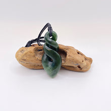 Load image into Gallery viewer, Double Kokopu Pikorua Twist Pendant