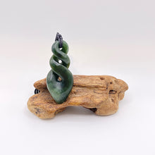 Load image into Gallery viewer, Double Kokopu Pikorua Twist Pendant