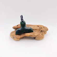 Load image into Gallery viewer, Dark Whale Tail Pendant