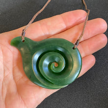 Load image into Gallery viewer, Horizontal Koru Pendant