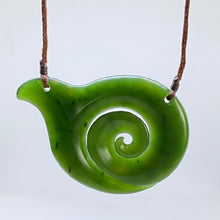 Load image into Gallery viewer, Horizontal Koru Pendant