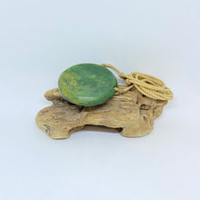 Load image into Gallery viewer, Flower Jade Porohita / Disc Pendant