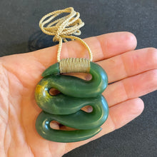 Load image into Gallery viewer, Tuna - Eel Pounamu Pendant