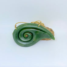 Load image into Gallery viewer, Large Horizontal Koru Pendant