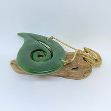 Load image into Gallery viewer, Large Horizontal Koru Pendant