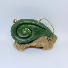Load image into Gallery viewer, Large Horizontal Koru Pendant