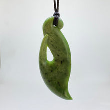 Load image into Gallery viewer, Large Kokopu Hei Matau / Hook Pendant