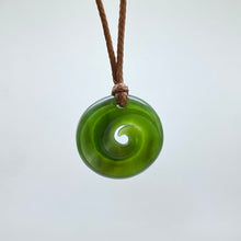 Load image into Gallery viewer, Small Kawakawa Spiral Koru Pendant