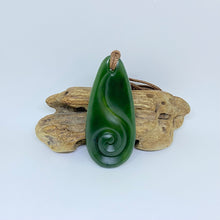 Load image into Gallery viewer, Roimata Drop and Koru Pendant