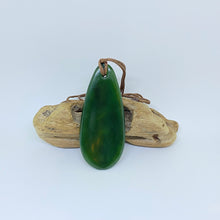 Load image into Gallery viewer, Roimata Drop and Koru Pendant