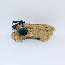 Load image into Gallery viewer, Cord Outside of Small Dark Porohita / Disc Pendant