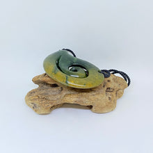 Load image into Gallery viewer, Marsden Flower Jade Koru Pendant