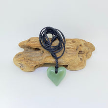 Load image into Gallery viewer, Small Blue Inanga Heart Pendant
