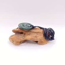 Load image into Gallery viewer, Medium Dark Koru Pendant
