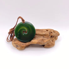 Load image into Gallery viewer, Putiputi Double Spiral Koru Pendant
