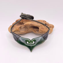 Load image into Gallery viewer, Double Koru Choker Pendant
