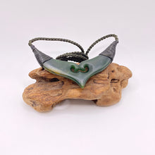Load image into Gallery viewer, Double Koru Choker Pendant
