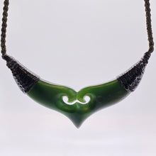 Load image into Gallery viewer, Double Koru Choker Pendant
