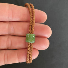 Load image into Gallery viewer, Tan Cord Single Beaded Bracelet
