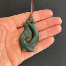 Load image into Gallery viewer, Kawakawa Hei Matau Pendant
