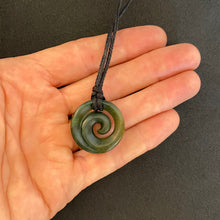 Load image into Gallery viewer, Small Marsden Flower Koru Pendant
