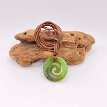 Load image into Gallery viewer, Small Martyr River Pounamu Koru Pendant
