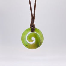Load image into Gallery viewer, Small Martyr River Pounamu Koru Pendant
