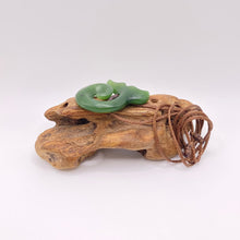 Load image into Gallery viewer, Whale Tail Koru Pendant
