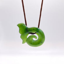 Load image into Gallery viewer, Whale Tail Koru Pendant
