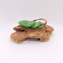 Load image into Gallery viewer, Kahurangi Double Pikorua / Twist Pendant
