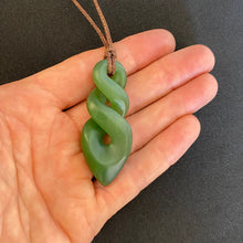 Load image into Gallery viewer, Kahurangi Double Pikorua / Twist Pendant
