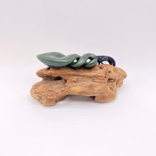 Load image into Gallery viewer, Double Kokopu Pikorua Twist Pendant
