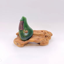 Load image into Gallery viewer, Putiputi Ridge-Bound Hei Matau Hook Pendant
