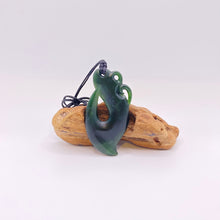Load image into Gallery viewer, Kawakawa Manaia Pendant
