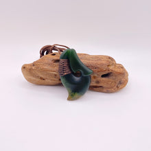 Load image into Gallery viewer, Putiputi Ridge-Bound Hei Matau Hook Pendant
