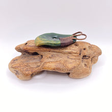 Load image into Gallery viewer, Putiputi Ridge-Bound Hei Matau Hook Pendant
