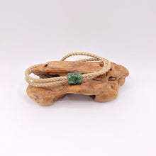 Load image into Gallery viewer, Natural Cord Single Beaded Bracelet
