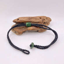 Load image into Gallery viewer, Black Cord Single Beaded Bracelet
