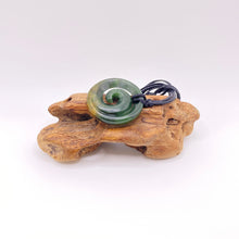 Load image into Gallery viewer, Marsden Flower Jade Koru Pendant
